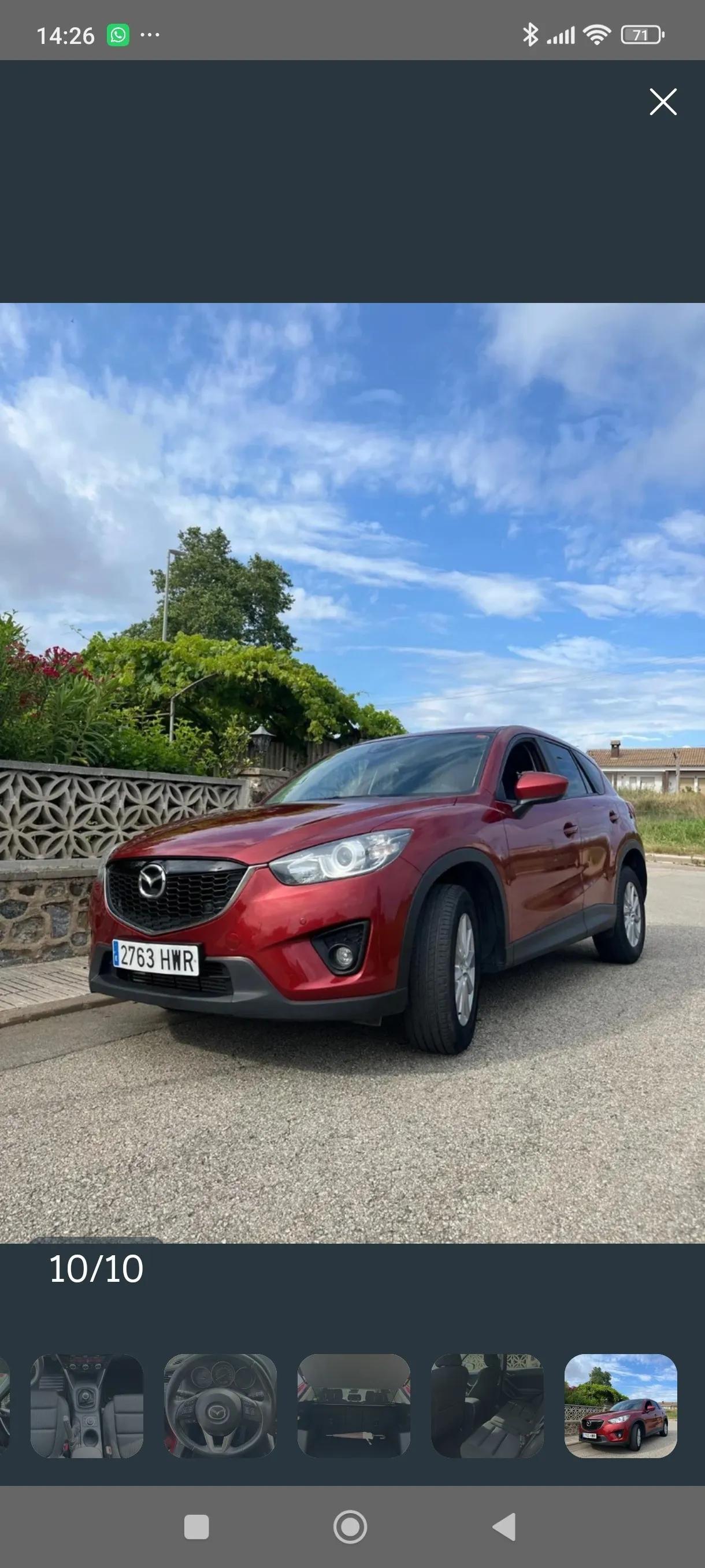 Mazda CX-5 2014 de segunda mano